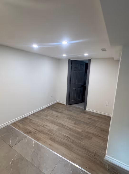 Kitchen renovation in progress in a Sudbury home