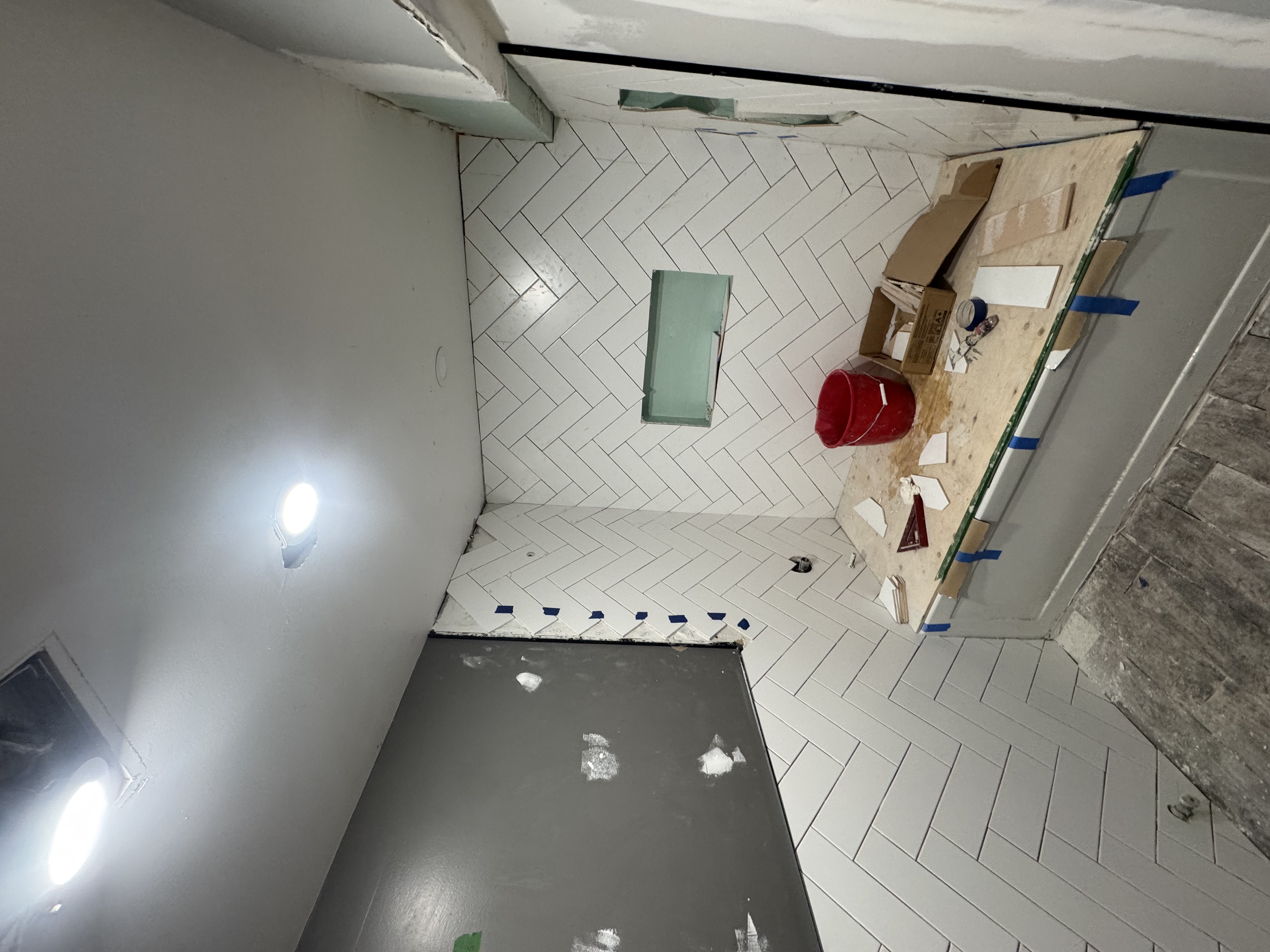 Coniston construction work