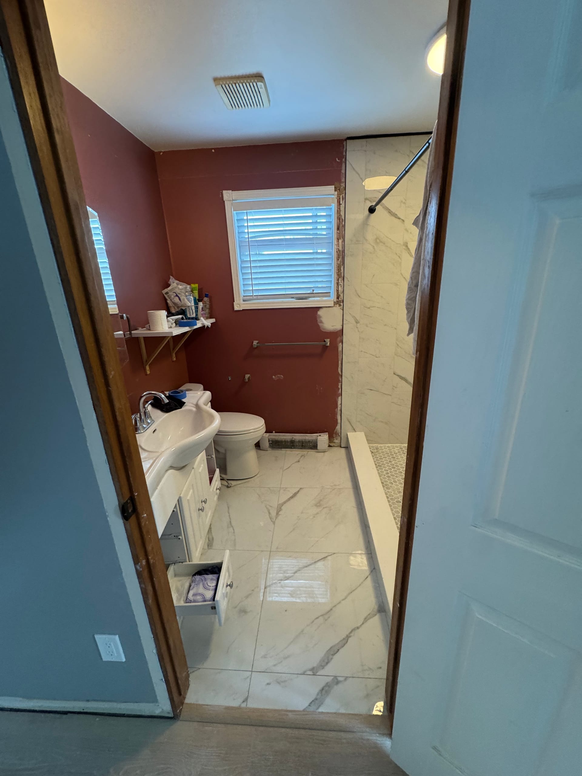 Bathroom Renovation Final View
